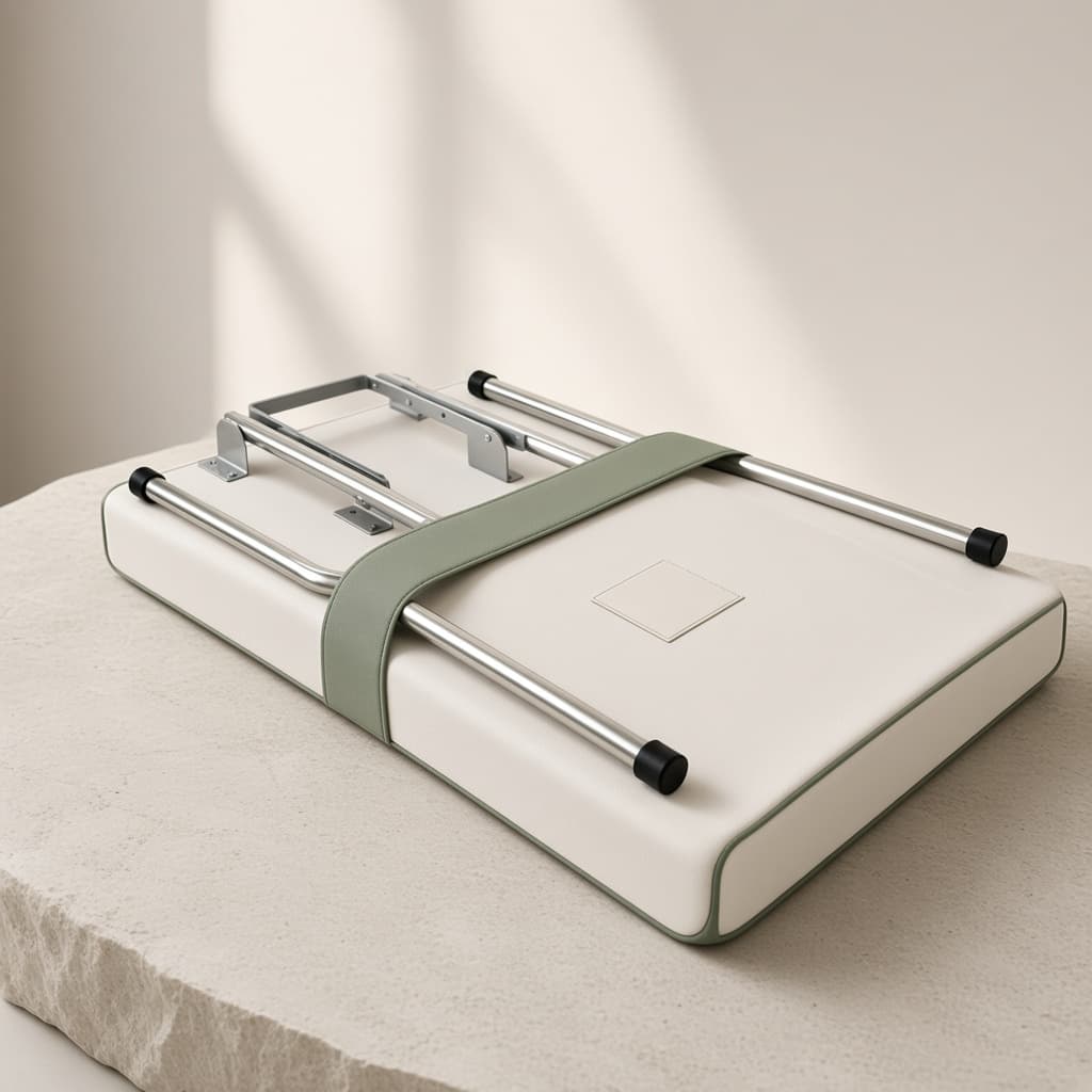 Mesa de grooming plegable con brazo y lazo